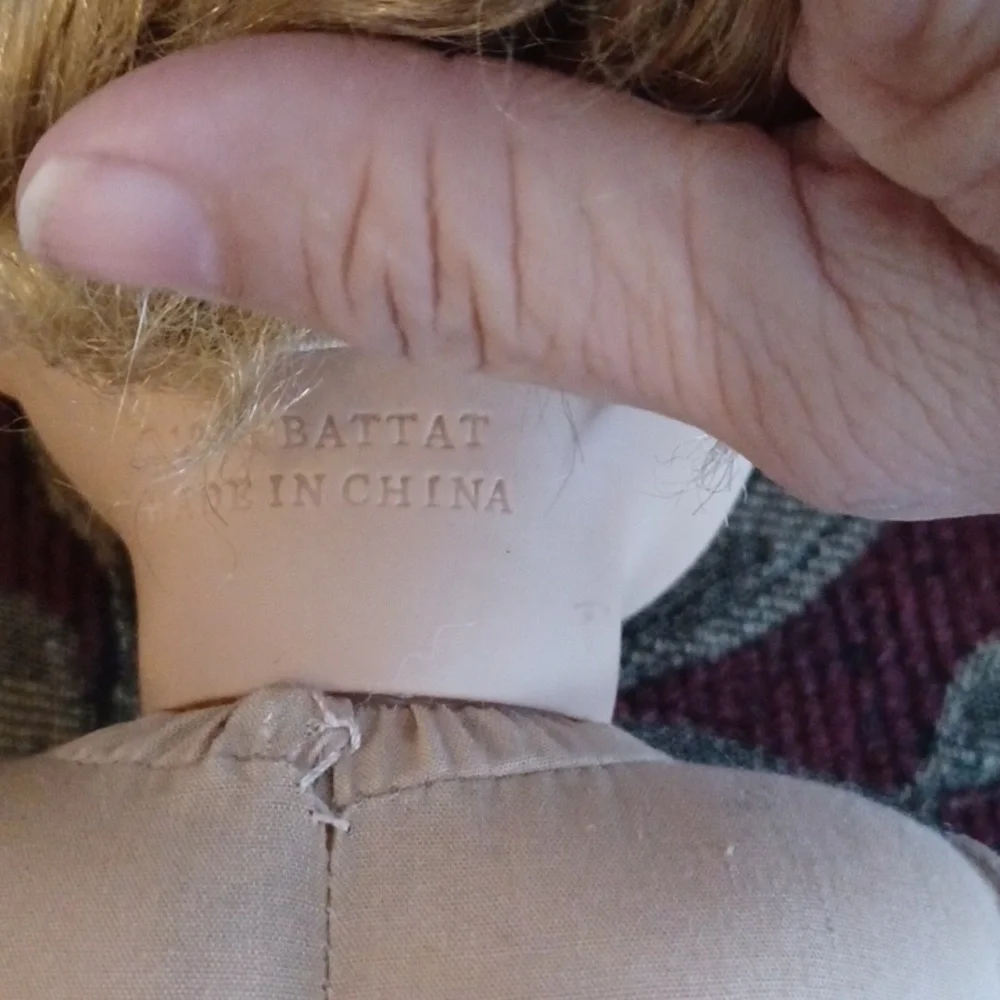 Battat Blonde Hair Doll, 1998